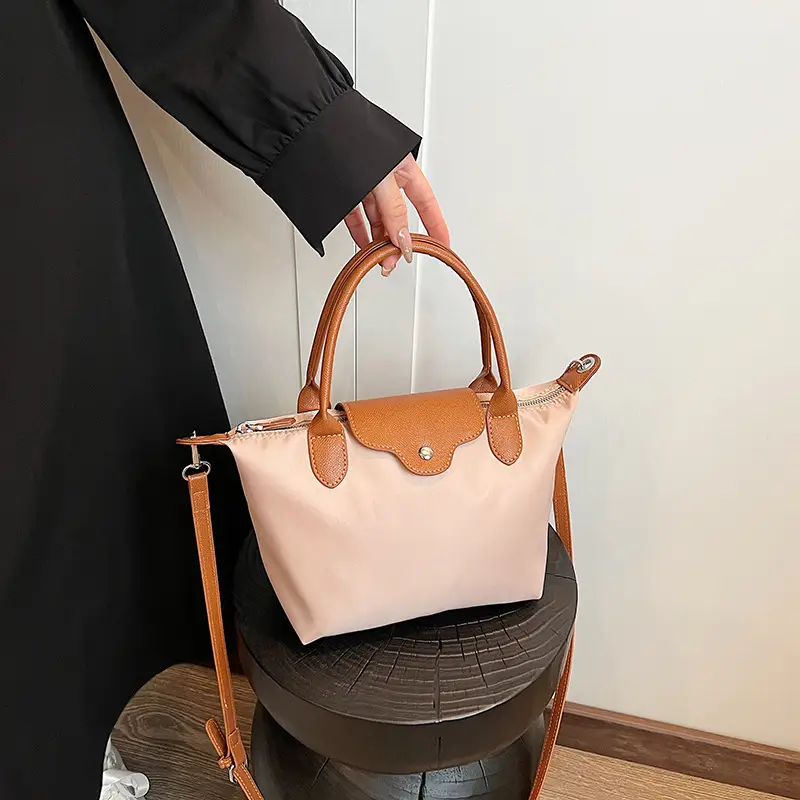 Trendy Women's Black Brown PU Shoulder Bag Large Capacity — feature 31