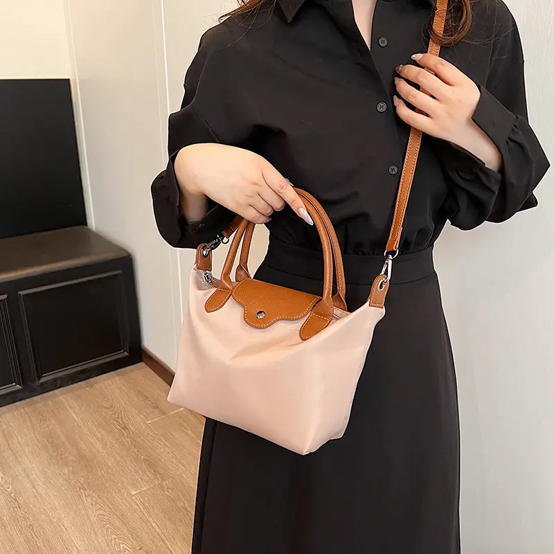 Trendy Women's Black Brown PU Shoulder Bag Large Capacity — feature 34