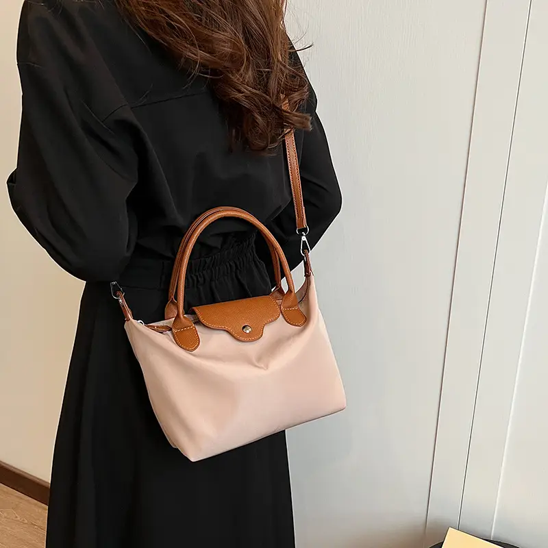 Trendy Women's Black Brown PU Shoulder Bag Large Capacity — feature 35
