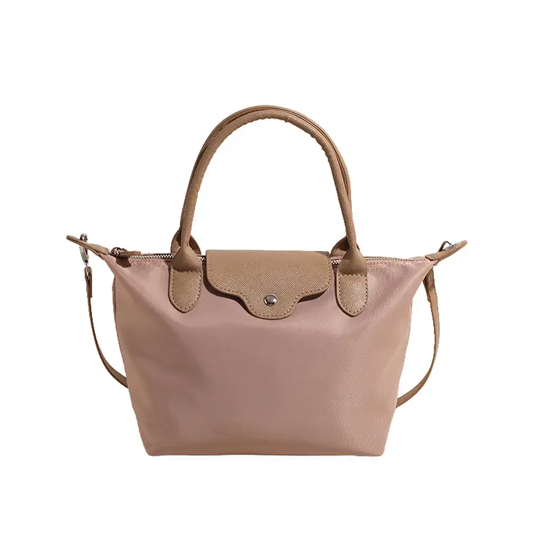 Trendy Women's Black Brown PU Shoulder Bag Large Capacity - Image 2