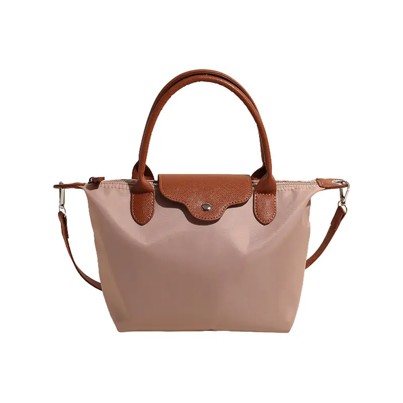 Trendy Women's Black Brown PU Shoulder Bag Large Capacity - Image 4