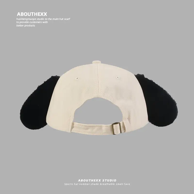 Women's Cute Puppy Baseball Cap with Red Nose — feature 7