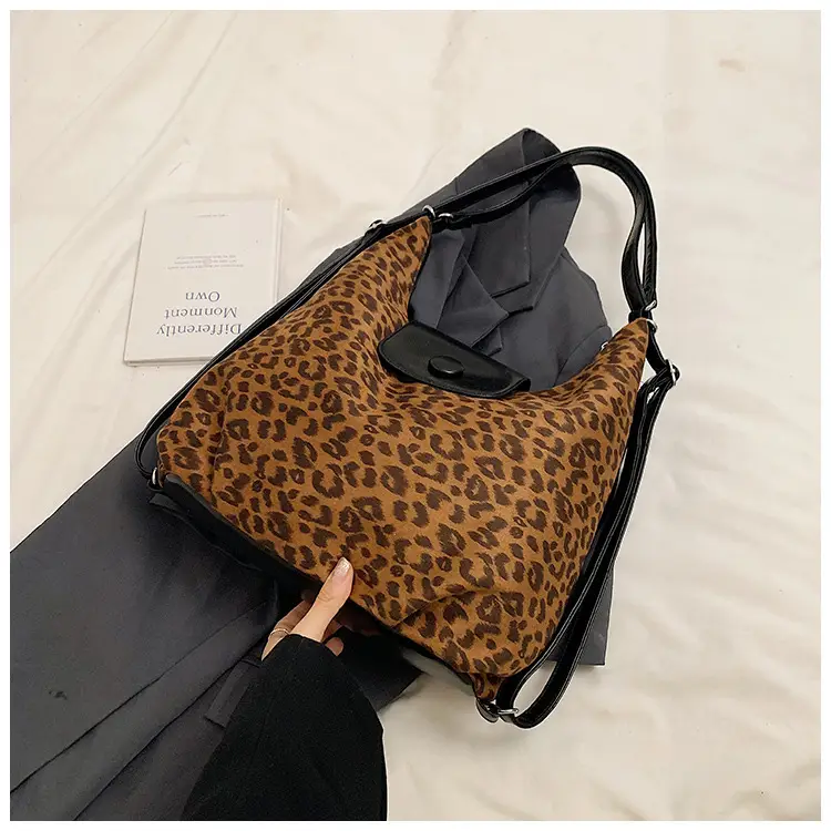 Leopard Print Large Capacity Women's Tote Bag — feature 22