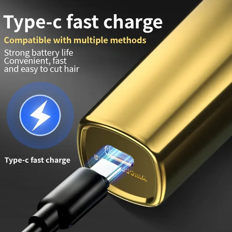 Rechargeable Digital Display Hair Clipper for Barbers Shop Use - Image 17