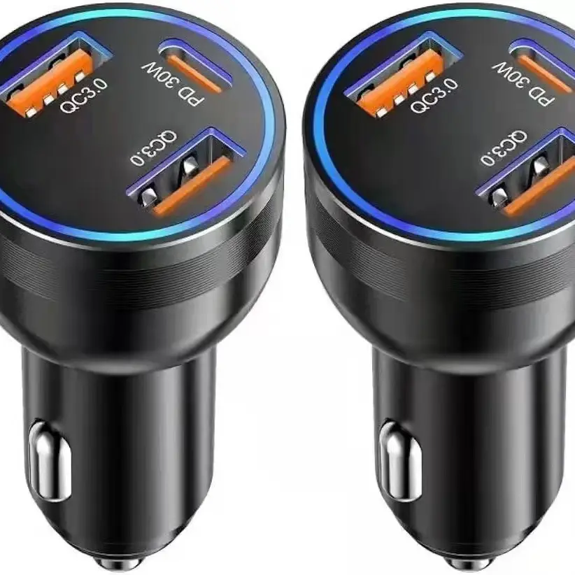 Factory One-to-Three Car Charging with 30W PD30W Super Fast Charging - Image 10