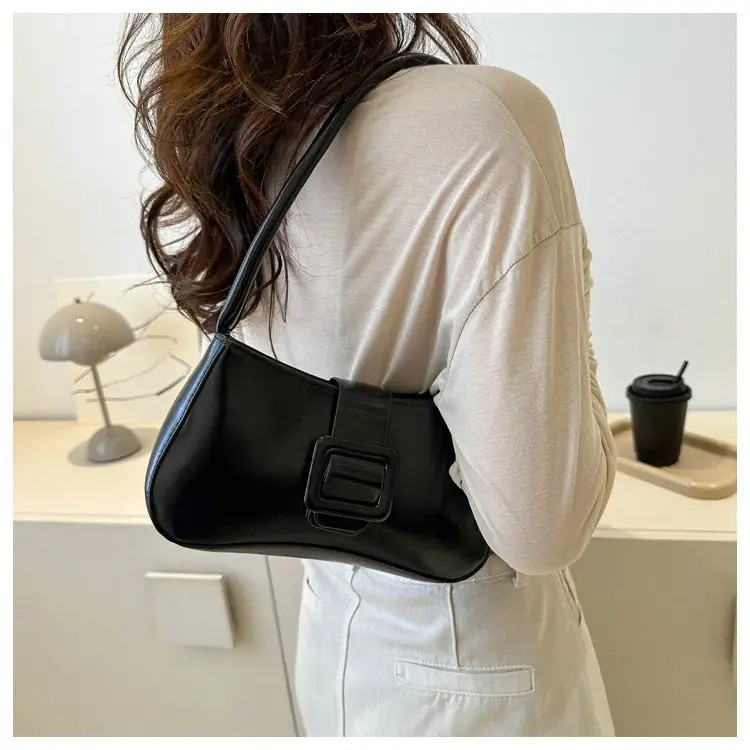Pink Metallic Niche Shoulder Bag for Women — feature 14