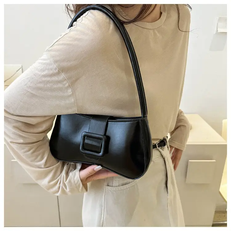 Pink Metallic Niche Shoulder Bag for Women — feature 15