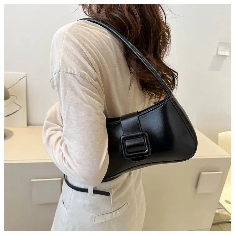 Pink Metallic Niche Shoulder Bag for Women — feature 16