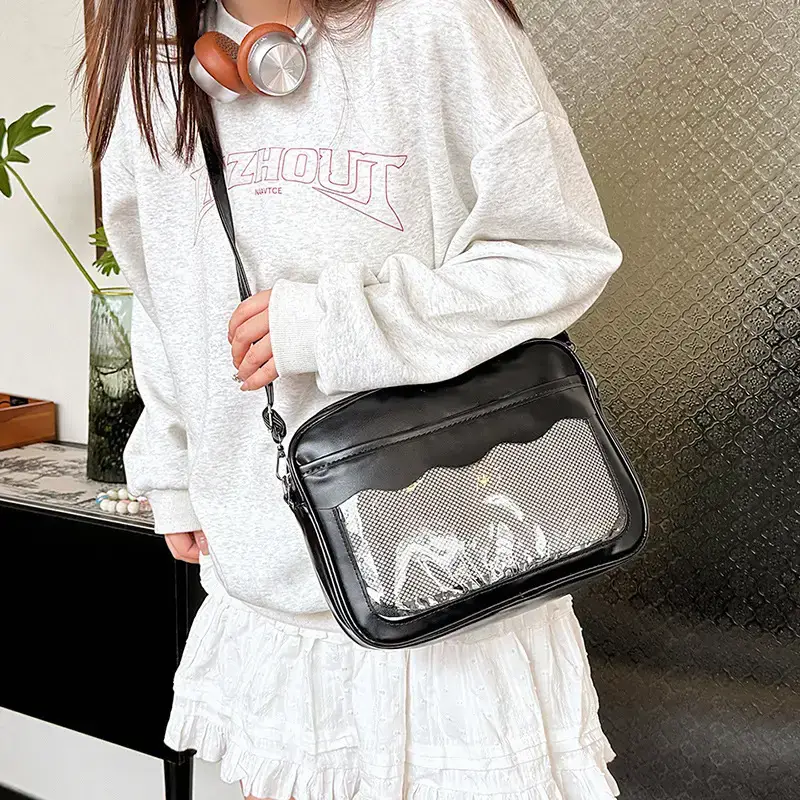 Cute Transparent Shoulder Crossbody Bag for Women - Image 8