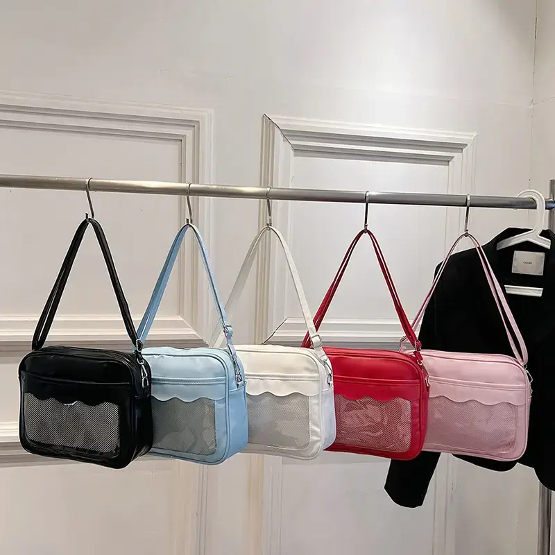 Cute Transparent Shoulder Crossbody Bag for Women - Image 9