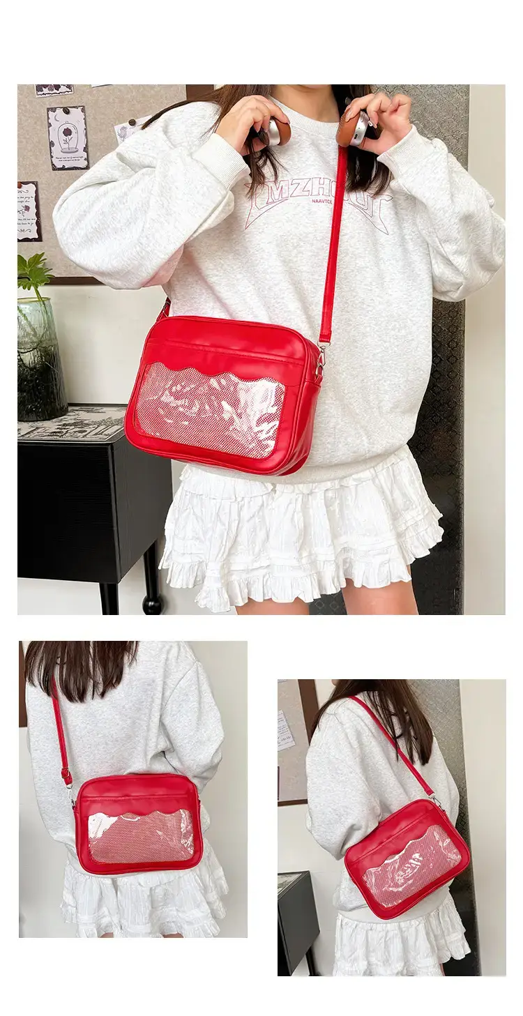 Cute Transparent Shoulder Crossbody Bag for Women — feature 25