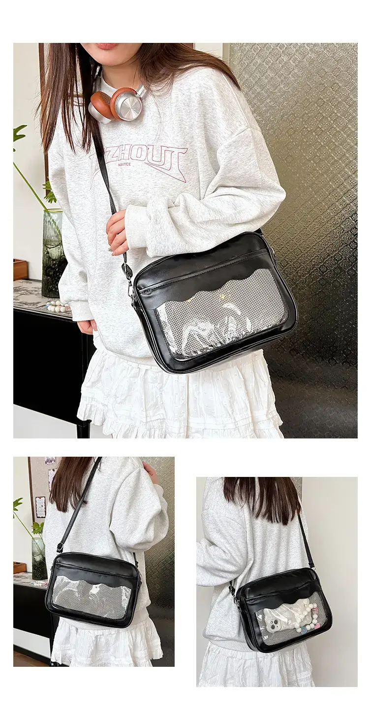 Cute Transparent Shoulder Crossbody Bag for Women — feature 26