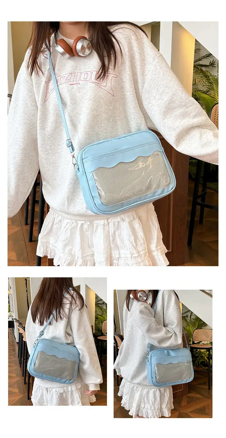 Cute Transparent Shoulder Crossbody Bag for Women — feature 27