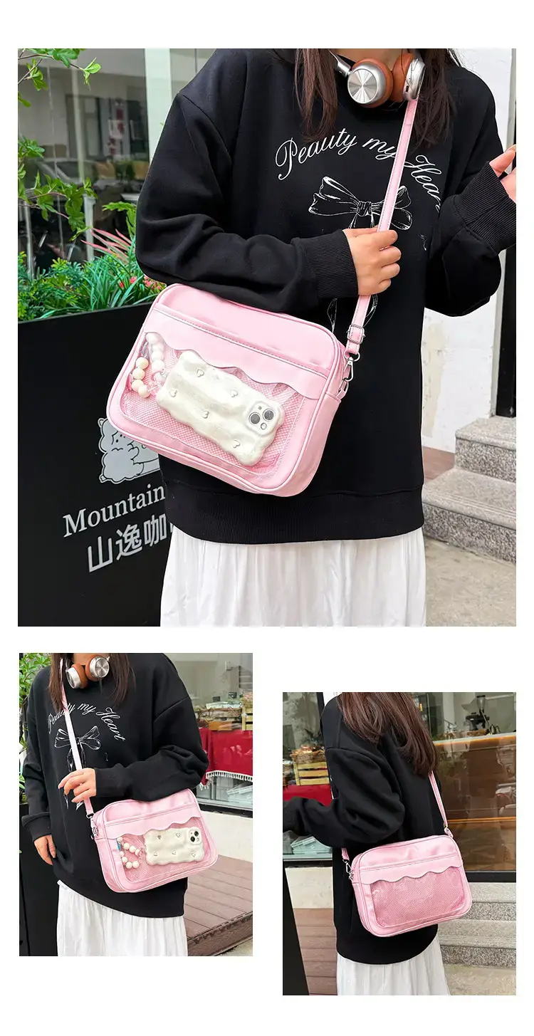 Cute Transparent Shoulder Crossbody Bag for Women — feature 28