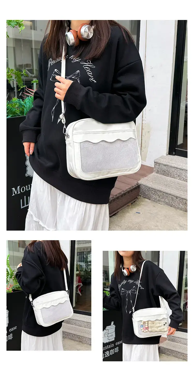 Cute Transparent Shoulder Crossbody Bag for Women — feature 29