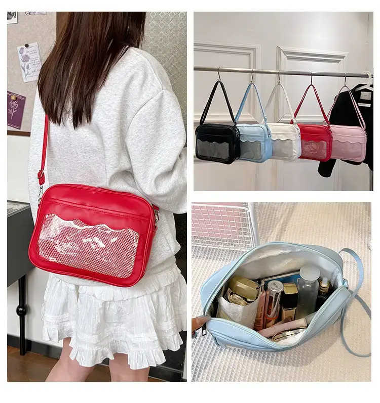 Cute Transparent Shoulder Crossbody Bag for Women — feature 6