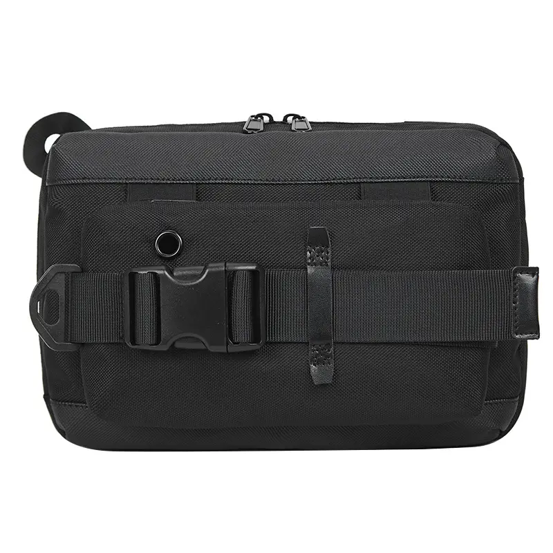 Men's Multi-Use Crossbody Bag Black Sports Trendy - Image 6