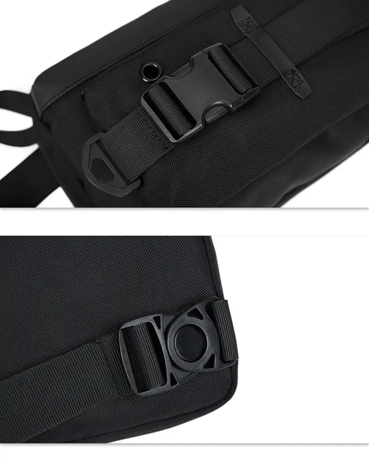 Men's Multi-Use Crossbody Bag Black Sports Trendy — feature 12