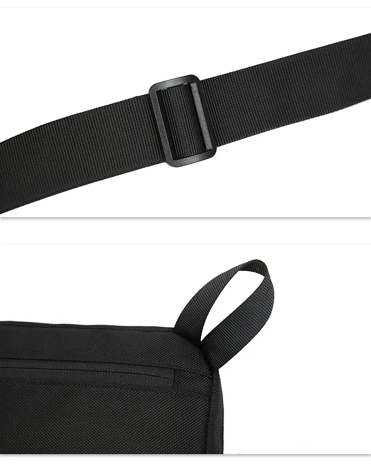 Men's Multi-Use Crossbody Bag Black Sports Trendy — feature 13