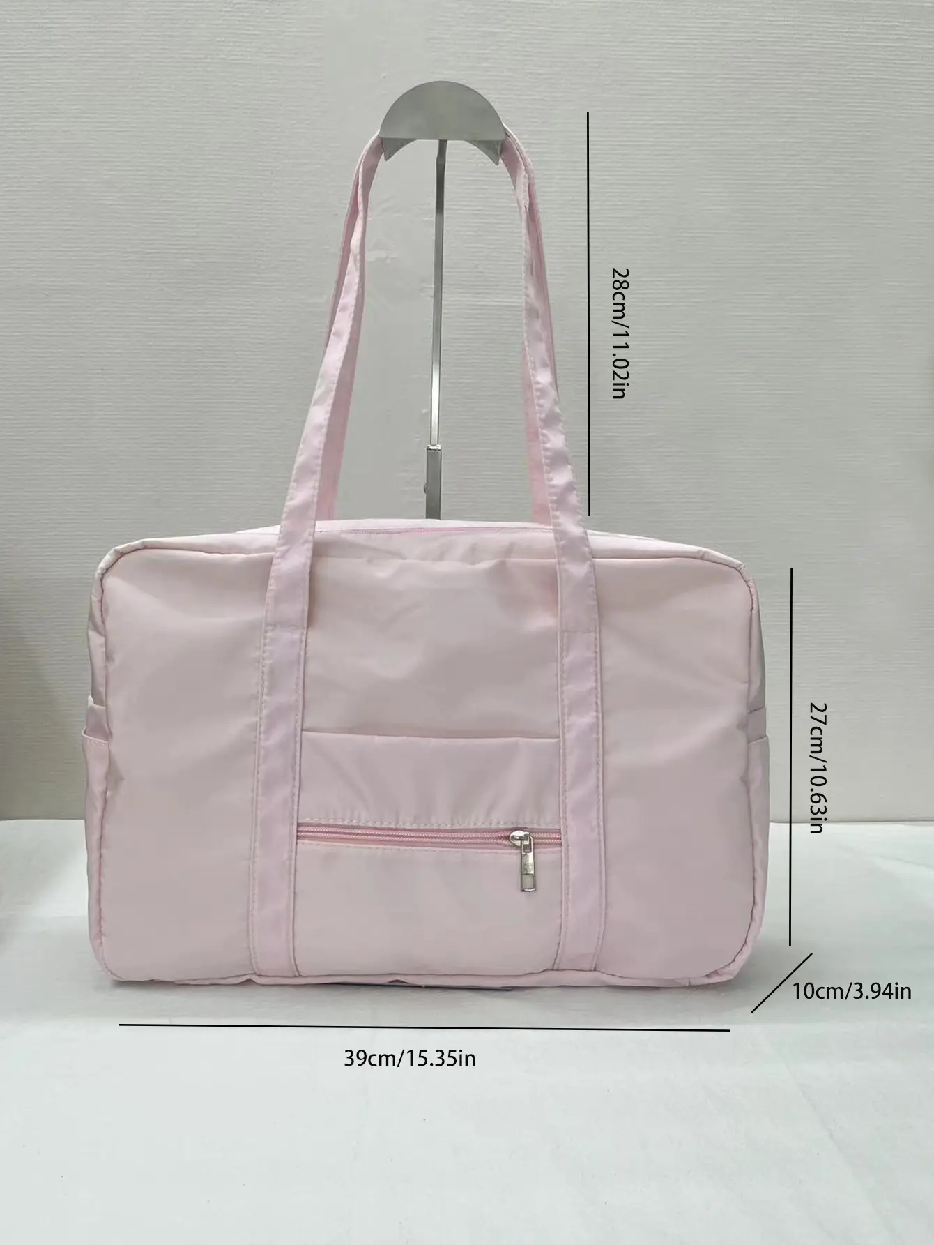 Black Nylon Shoulder Bag for Travel Commute 2024 — feature 1