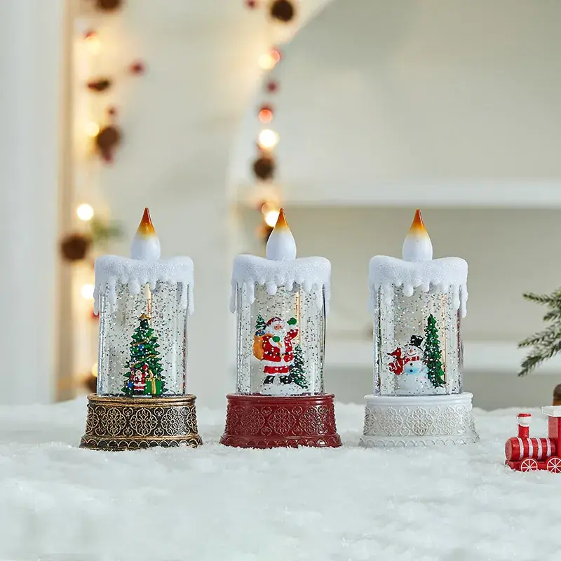 Christmas Wind Lamp with LED Light & Water Spray - Image 6