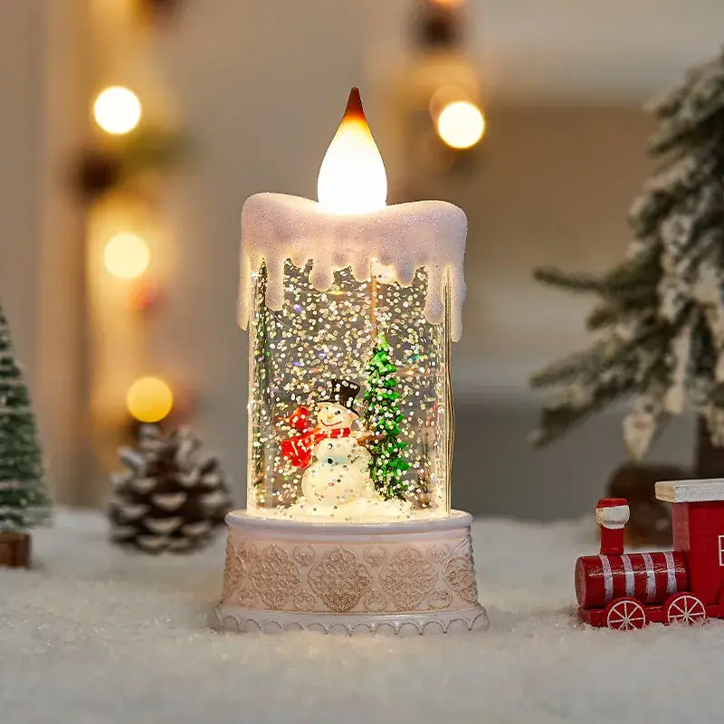 Christmas Wind Lamp with LED Light & Water Spray - Image 7