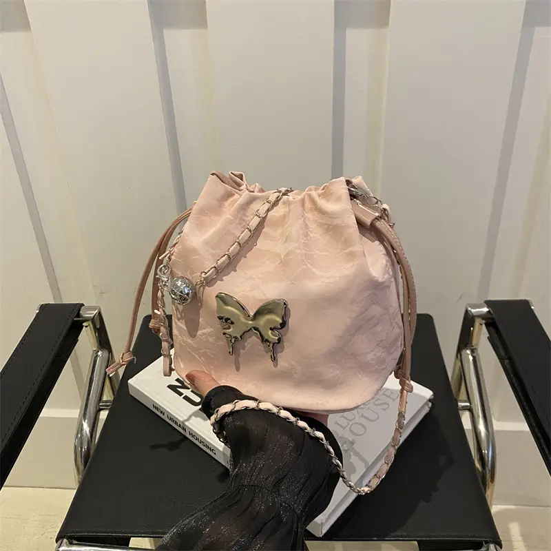 Silver Butterfly Crossbody Bag for Women - Image 5