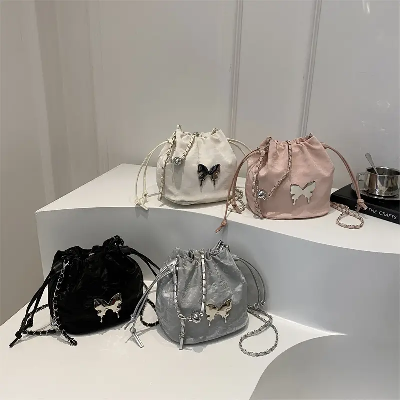 Silver Butterfly Crossbody Bag for Women - Image 8
