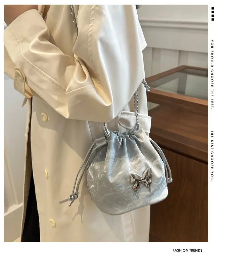 Silver Butterfly Crossbody Bag for Women — feature 2