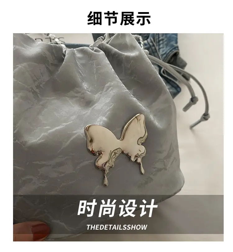Silver Butterfly Crossbody Bag for Women — feature 4