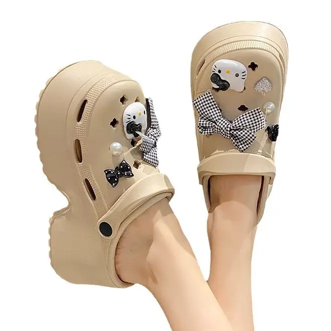 Hello Kitty EVA Clogs Black Summer Non-Slip - Image 8