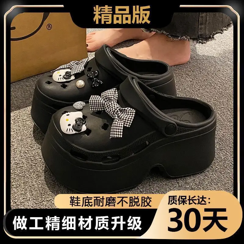 Hello Kitty EVA Clogs Black Summer Non-Slip - Image 3