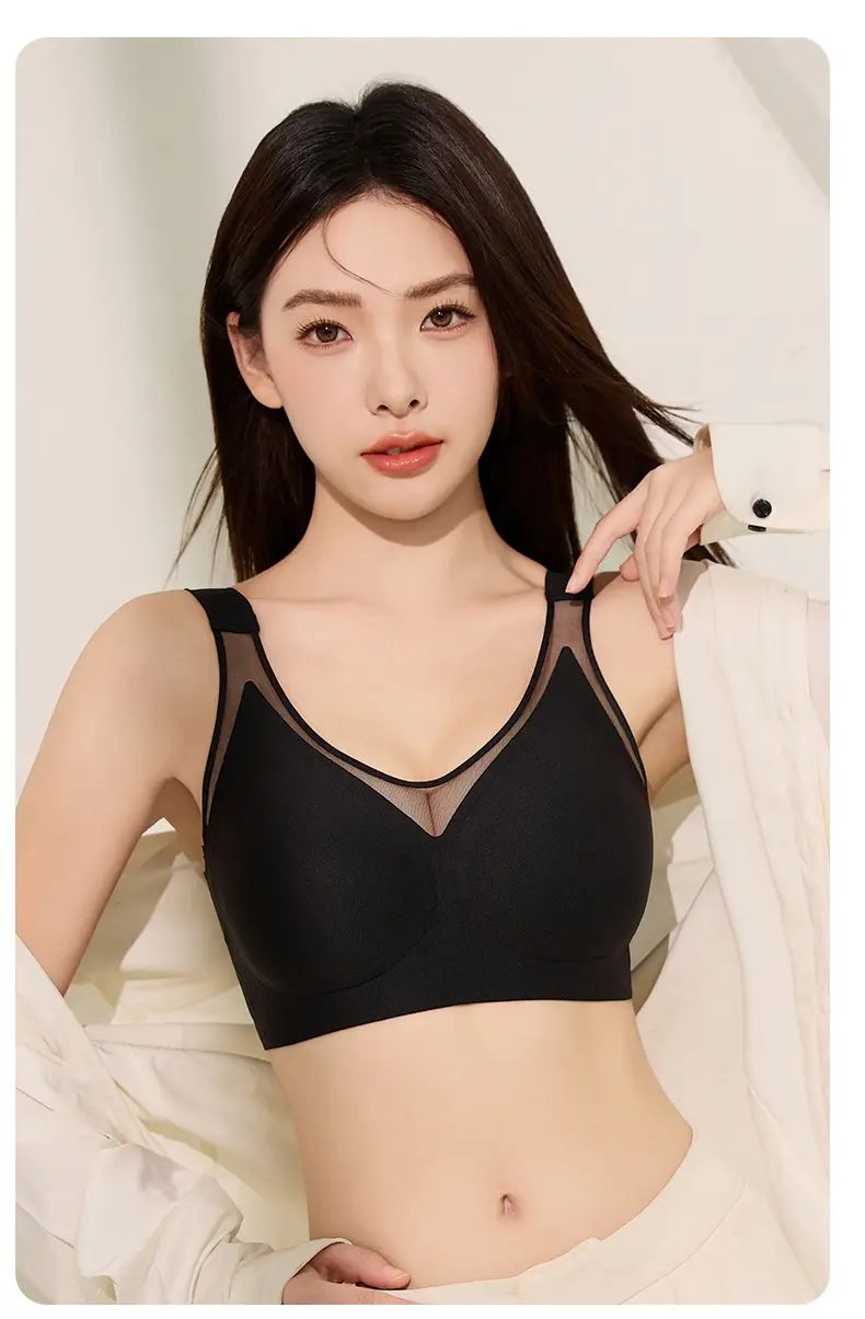 Lace Push-Up Jelly Soft Seamless Cup Bra — feature 31