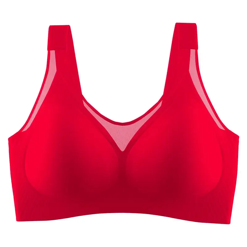 Lace Push-Up Jelly Soft Seamless Cup Bra - Image 3