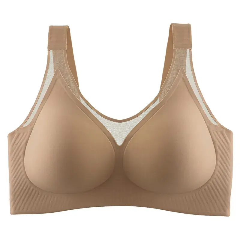 Lace Push-Up Jelly Soft Seamless Cup Bra - Image 4