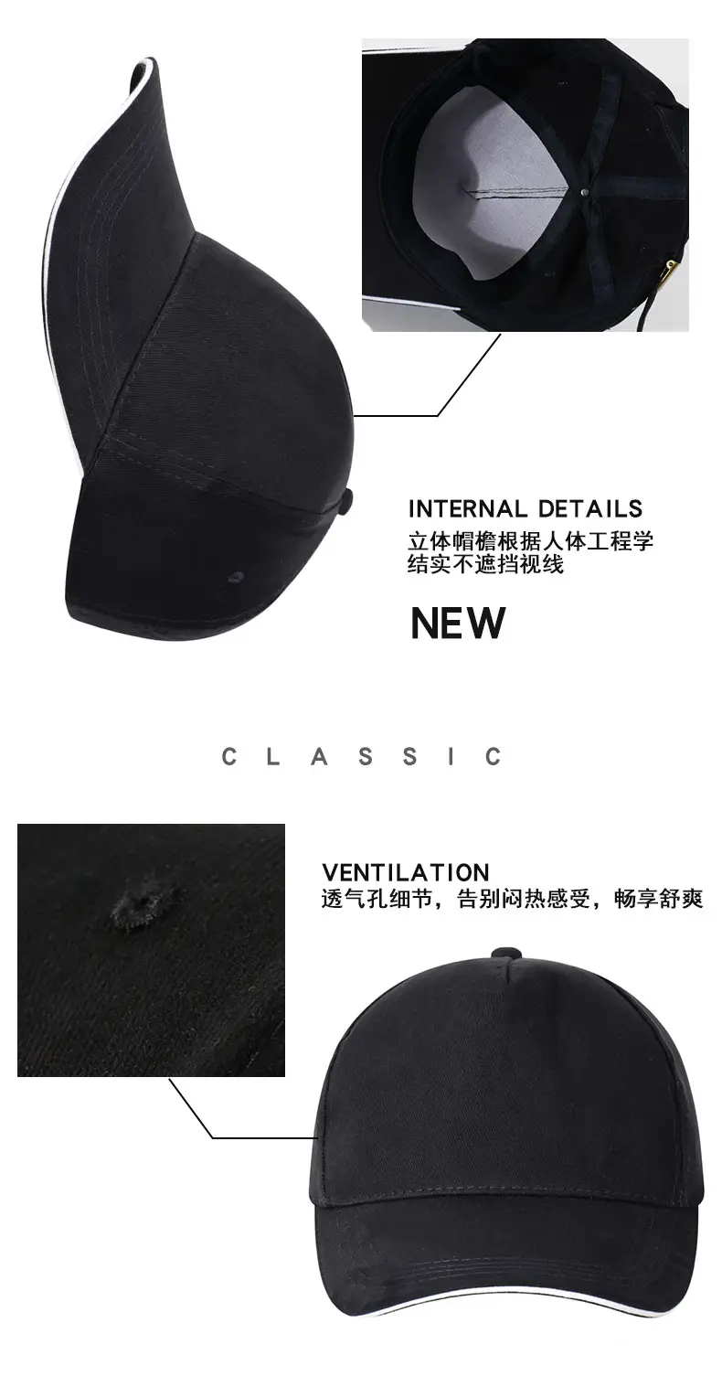Custom Printed Sun Hat for Men Women 100% Cotton — feature 19