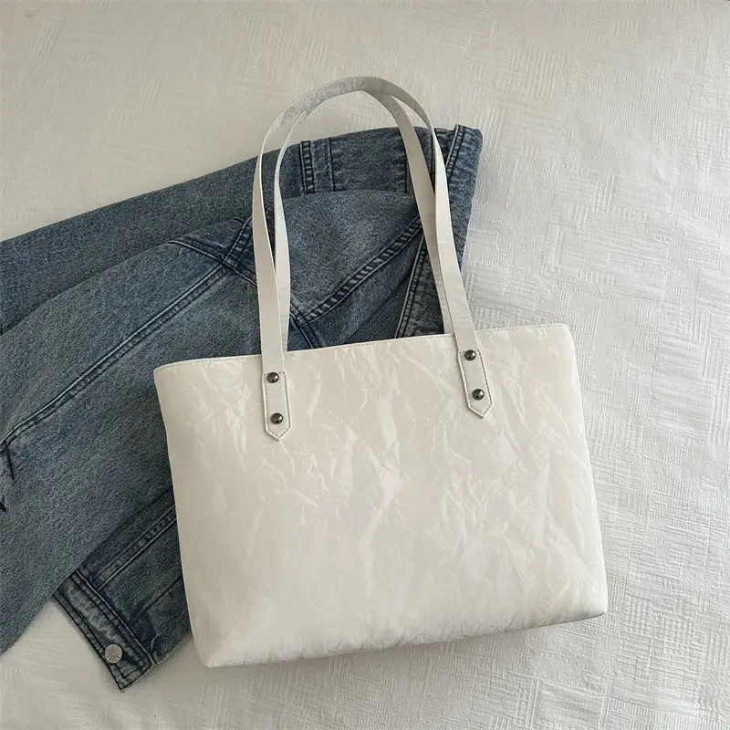 Pink Velvet Women's Large Capacity Tote Bag - Image 5