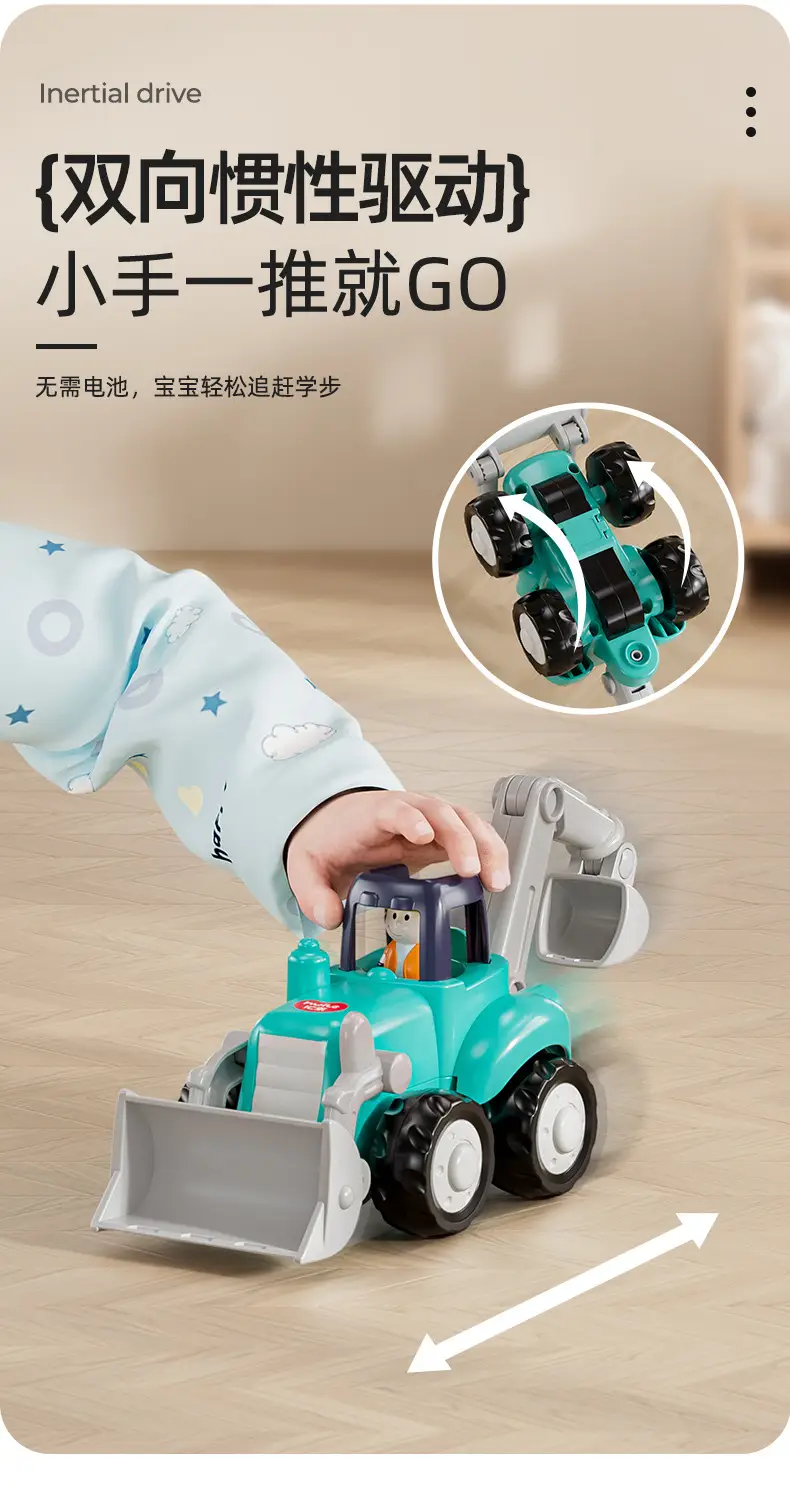 Hole Ice Engineering Car Toy Set for Boys — feature 4