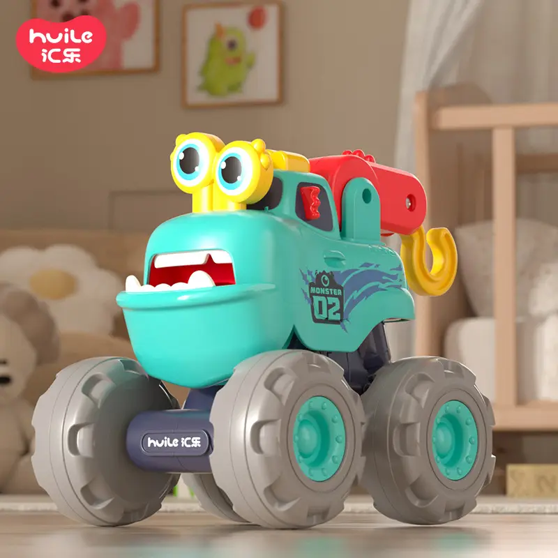 Hole Ice Engineering Car Toy Set for Boys
