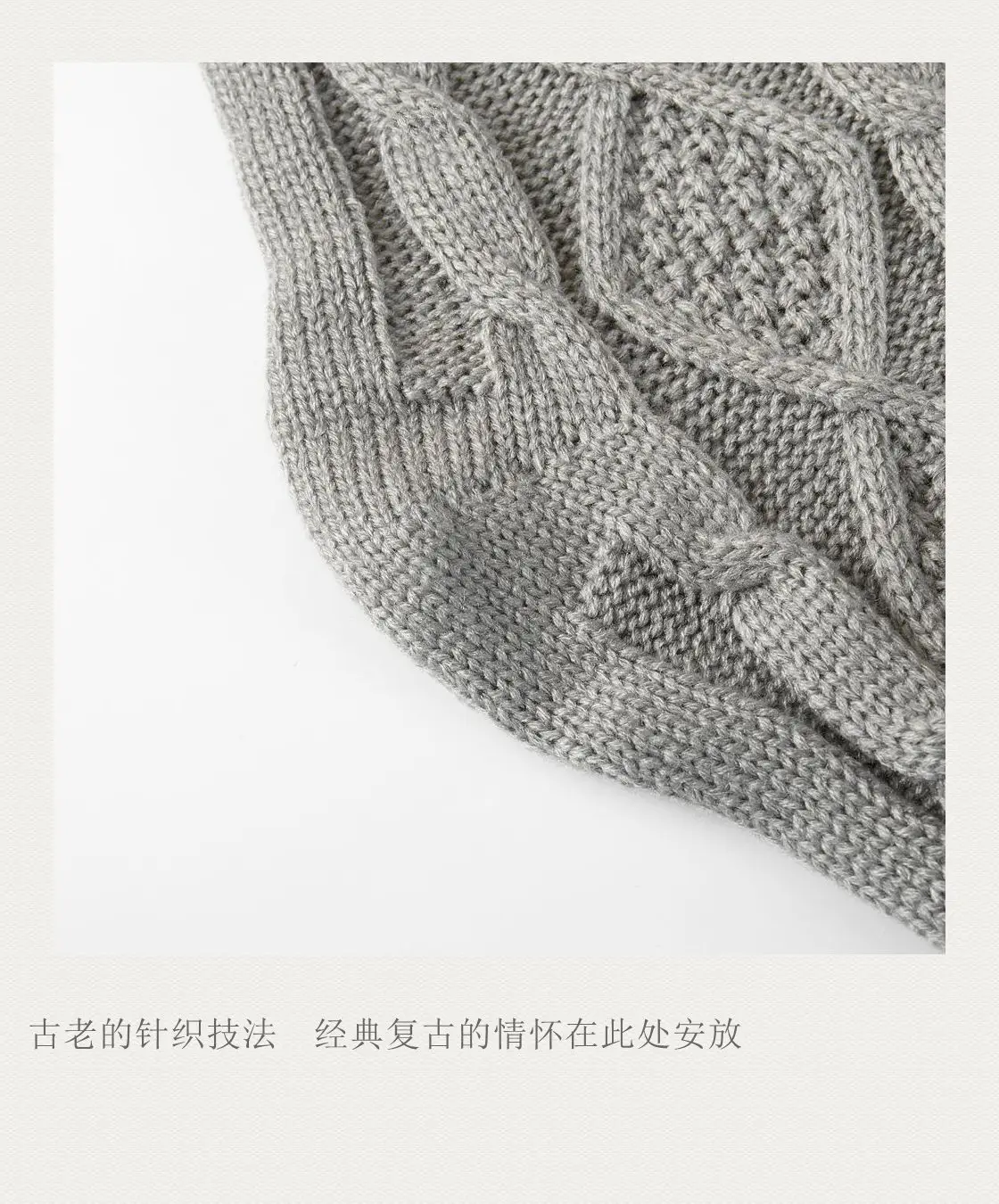 46cm Large Diamond Christmas Stocking Red Green Grey White — feature 9