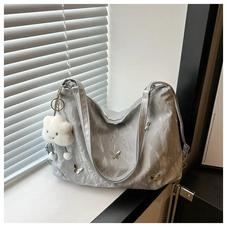 Black Butterfly Embroidered Shoulder Bag for Women — feature 22