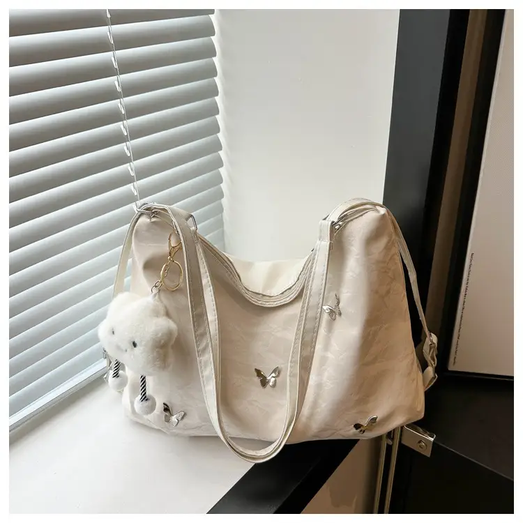 Black Butterfly Embroidered Shoulder Bag for Women — feature 23