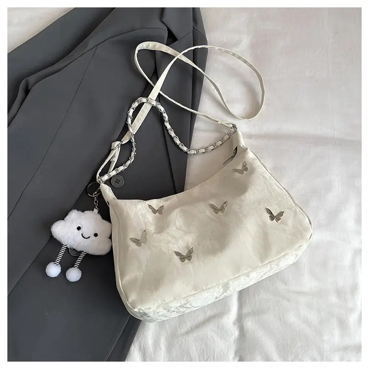 Black Lace Bow Shoulder Bag for Women 2025 — feature 20