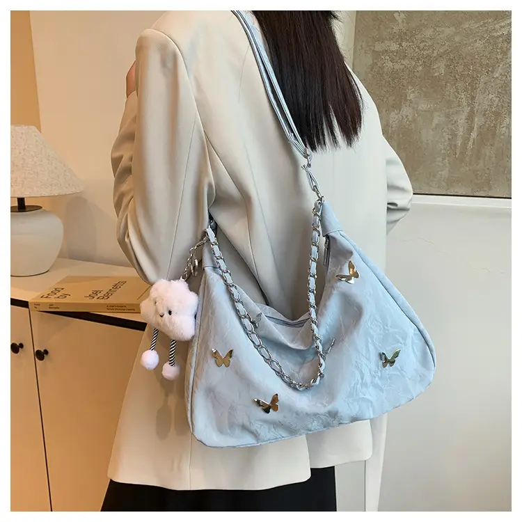 Black Lace Bow Shoulder Bag for Women 2025 — feature 9