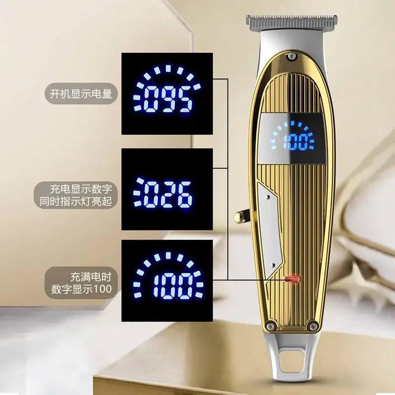 Electric Hair Clipper for Men with Stainless Steel Blade - Image 5