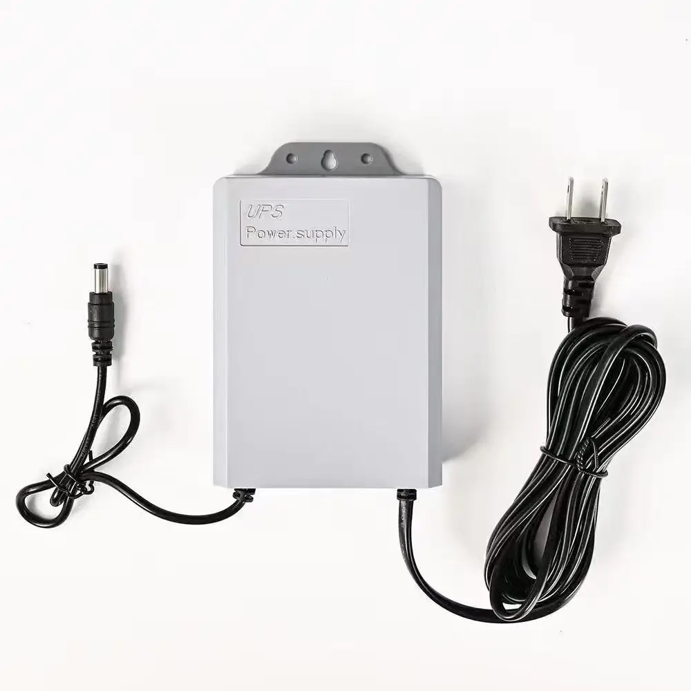 Us Standard Ups Uninterruptible Power Supply Monitoring 12V2A Router Wifi Power Outage Camera Dedicated Adapter Waterproof