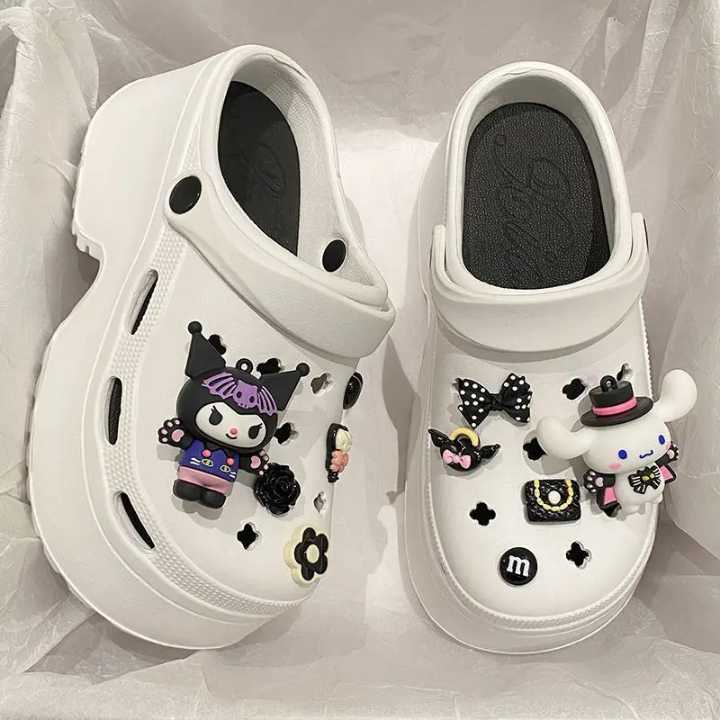 Women Cartoon Cave Shoes White 2024 Summer Non-Slip - Image 6
