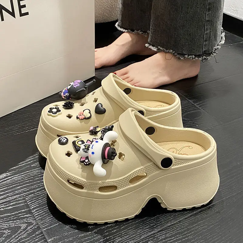 Women Cartoon Cave Shoes White 2024 Summer Non-Slip - Image 7