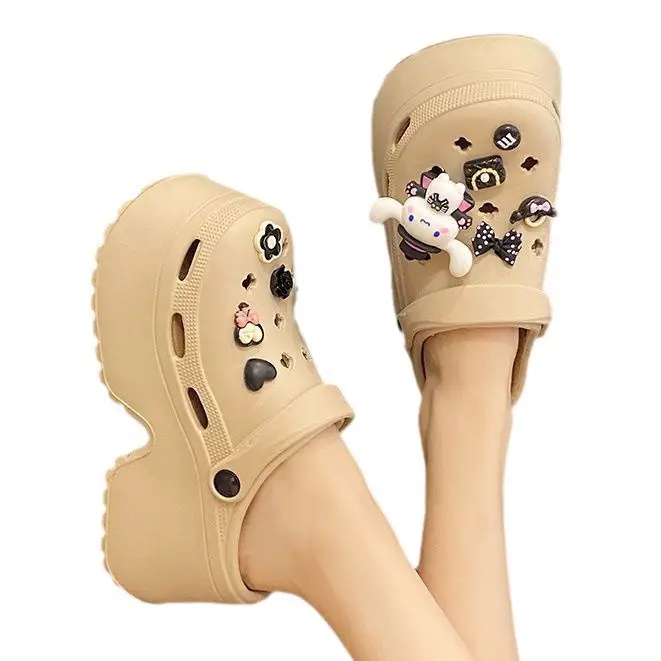 Women Cartoon Cave Shoes White 2024 Summer Non-Slip - Image 8