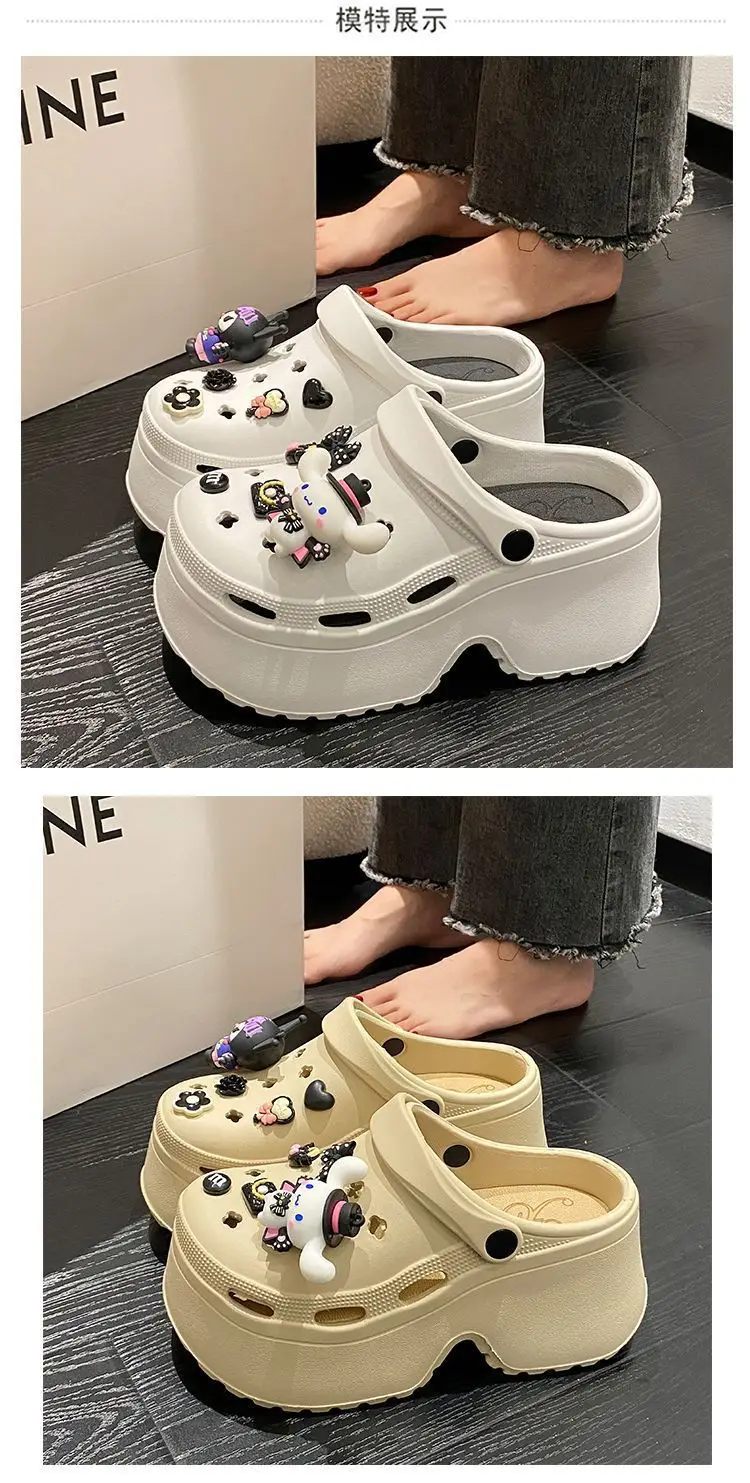 Women Cartoon Cave Shoes White 2024 Summer Non-Slip — feature 12